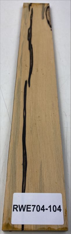 Fretboard Royal White Ebony, 520x70x9mm, Unique Piece #104